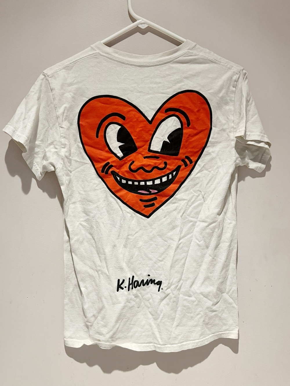 Keith Haring Heart T-Shirt - Picture 4 of 7